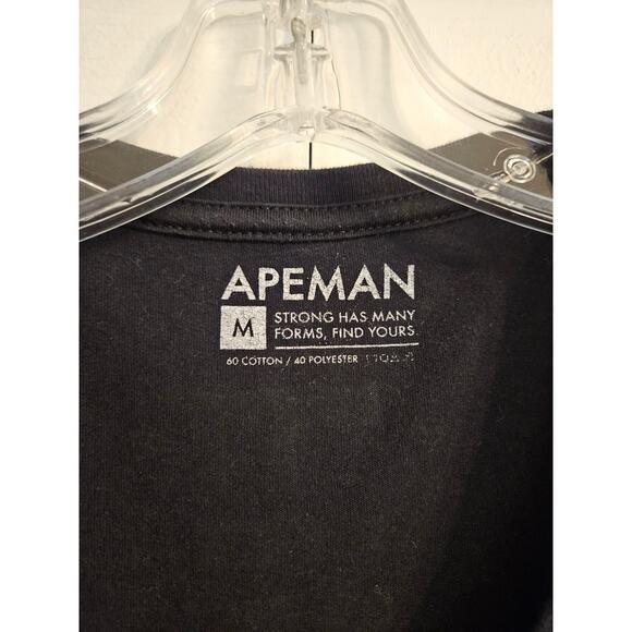 NWOT Apeman Strong Black Find Yours T-Shirt, Women's Medium - Picture 3 of 4